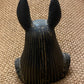 Amazing Commemorative Ancient Egyptian God Anubis Shown As A Jackal Bust Wearing a Wig  Handcrafted In Egypt SALE