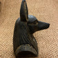 Amazing Commemorative Ancient Egyptian God Anubis Shown As A Jackal Bust Wearing a Wig  Handcrafted In Egypt SALE