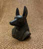 Amazing Commemorative Ancient Egyptian God Anubis Shown As A Jackal Bust Wearing a Wig  Handcrafted In Egypt SALE