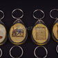 Wholesale Group of 12 Egyptian Commemorative KeyChain Keyring-Ramses Keychain-Eye Of Horus Keychain -  Nekhbat Keyring- Eye Of Horus Keyring
