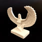 Gorgeous Commemorative Alabaster Ancient Egyptian Goddess Isis Statue Winged Isis Statue