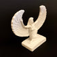 Gorgeous Commemorative Alabaster Ancient Egyptian Goddess Isis Statue Winged Isis Statue