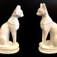 Group Of Two Majestic Ancient Egyptian Goddess Bastet Bast Cat Statues  SALE