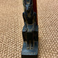 Amazing Commemorative Ancient Egyptian God Anubis Jackal Deity Seated Statue With Glyphs SALE