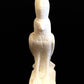 Amazing Ancient Egyptian God Horus Falcon With Ankh Statue On Hieroglyphic Base SALE