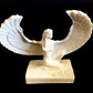 Pretty  Ancient Egyptian Goddess Isis with wings outstretched Statue