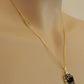 Ethnic Egyptian Black Scarab Necklace Scarab Necklace Scarab Pendant Scarab Charm Scarab Jewelry