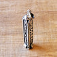 Egypt 3 sided cartouche Personalized Sterling Silver Charm PUT YOUR 3 NAMES in hieroglyphic English or Arabic on 3 Faces Custom Cartouche