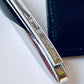 ST Dupont PALLADIUM BLACK Ballpoint And cufflinks & Wallet Cards Holder Set