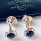 ST Dupont PALLADIUM BLACK Ballpoint And cufflinks & Wallet Cards Holder Set
