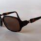 Vintage Cartier Havana Trinity Sunglasses Wires Gold Platinum