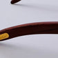 Vintage CARTIER Giverny GOLD & Bubinga Wood Sunglasses Rare special Lenses 52 18 130 Sunglasses