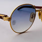 Vintage CARTIER Giverny GOLD & Bubinga Wood Sunglasses Rare special Lenses 52 18 130 Sunglasses