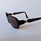 Vintage Cartier Havana Trinity Sunglasses Wires Gold Platinum
