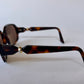 Vintage Cartier Havana Trinity Sunglasses Wires Gold Platinum