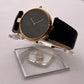 Cartier Must de Cartier Vendome Argent 925 Rare Black Dial 30 mm Watch In Original Box 90's