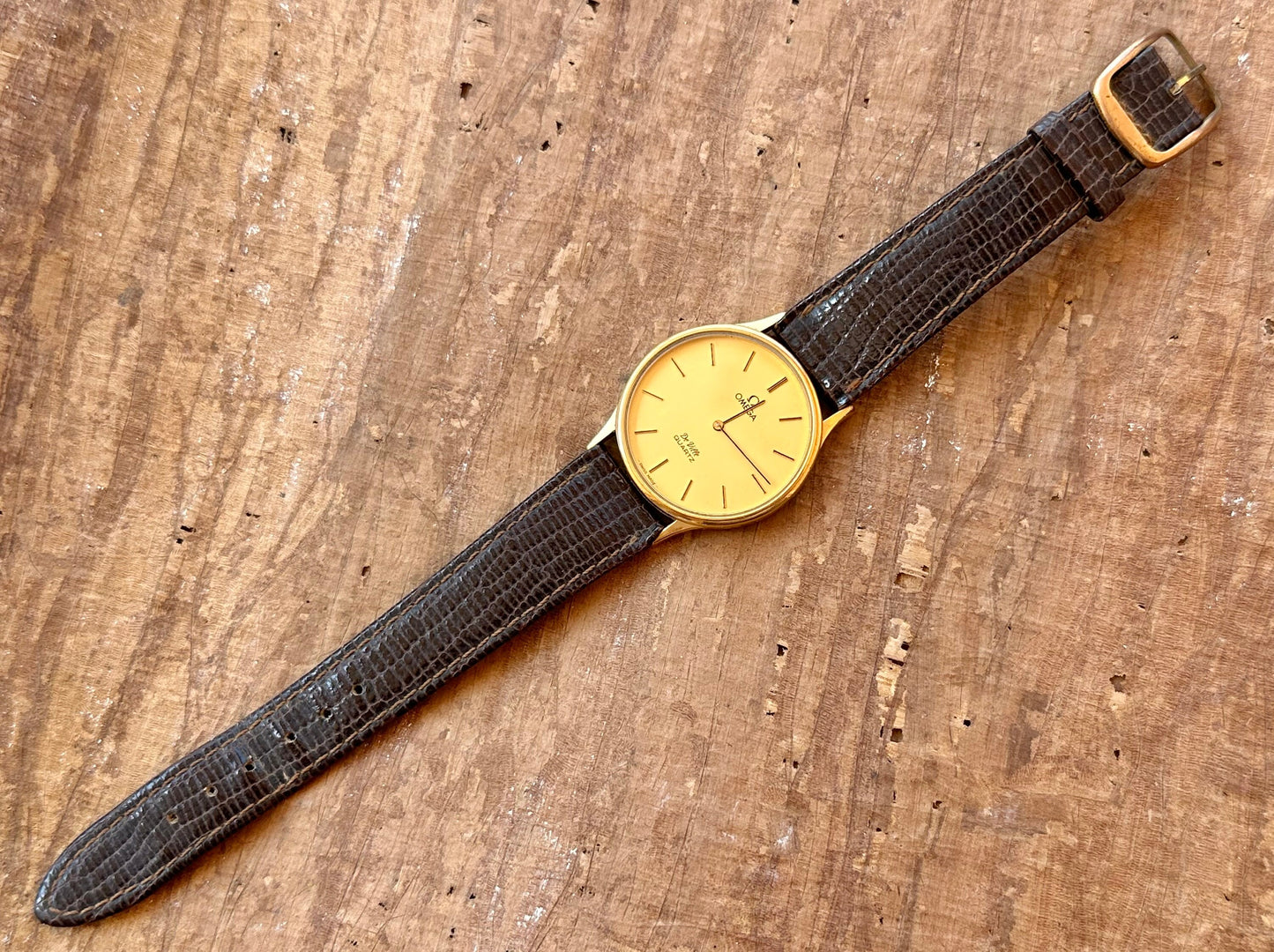 Vintage  Omega De Ville 1365 Gold Plated Dress Watch 08's