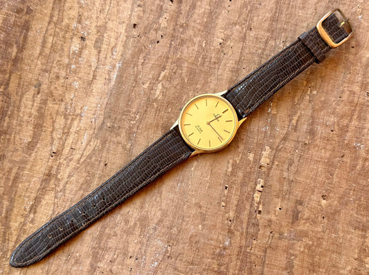 Vintage  Omega De Ville 1365 Gold Plated Dress Watch 08's
