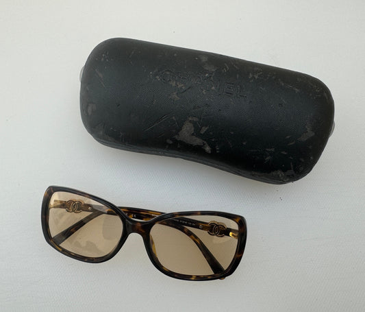 Chanel 5218  Sunglasses Brown 57 mm Sunglasses