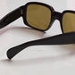 Rare Vintage Persol Ratti meflecto 6659 Sunglasses 56mm Black Wide Arms 80s Retro  GENUINE ITALY Original lenses  SALE