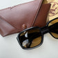Rare Vintage Persol Ratti meflecto 6659 Sunglasses 56mm Black Wide Arms 80s Retro  GENUINE ITALY Original lenses  SALE
