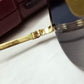 Auth Carter Mayfair vintage Half Frame Gold mm49  Sunglasses Vintage  SALE