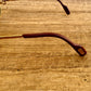 Vintage Cartier Saint Honore Limited Series Sunglasses W/Sapphire Ruby Stone