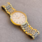 Omega De Ville White Roman Dial Date Watch 90's