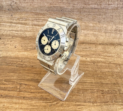 Bulgari Diagono Sports Chronograph CH35S Stainless Steel Watch
