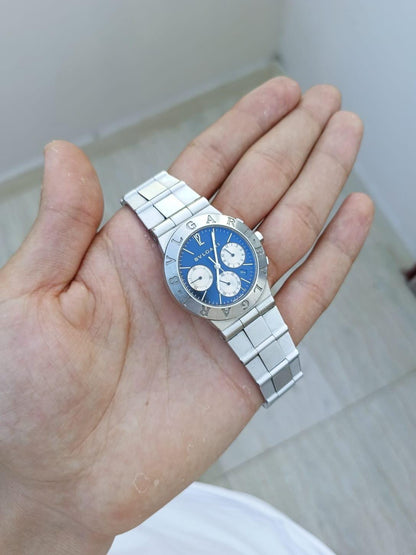 Bulgari Diagono Sports Chronograph CH35S Stainless Steel Watch