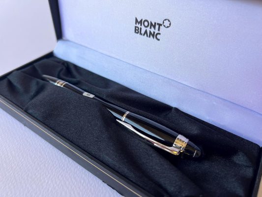 Excellent MONTBLANC StarWalker Black RESIN 14K 585 Fountain Pen