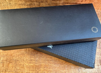 Rare Set Of Two Montblanc Noblesse Black GT Rollerball And Mechanical Pencil In Box
