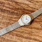 Ebel Sportwave Sports Classic Wave 183909 Date 18k Gold Steel 32MM Watch