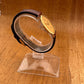 Vintage 90's Omega De Ville Ref 195.0055 Striped Dial Cal 1378 Thin Gold Plated Watch