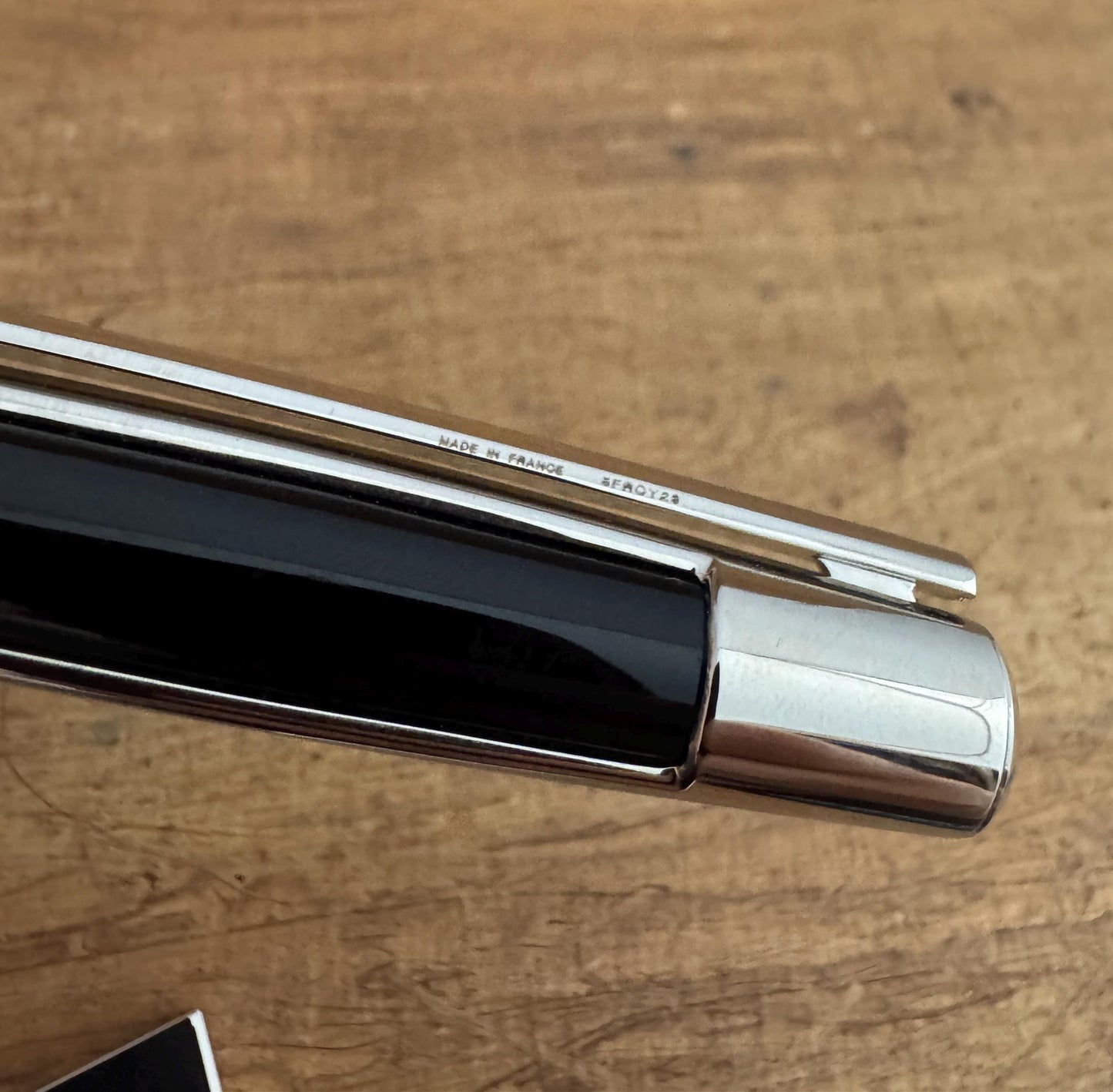 Excellent S.T. Dupont Defi Ballpoint Pen Gun Metal Complete Set