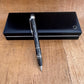 Excellent Like New Montblanc StarWalker BLACK MYSTRERY Ballpoint Pen Full Set