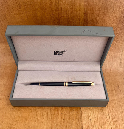 Excellent MONTBLANC Meisterstuck Rollerball Pen SAPPHIRE UNICEF Pen Boxed