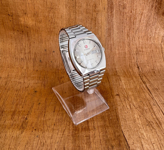 RADO CONWAY 30 watch Automatic Rare Dial Day / Date Stainless Steel Watch