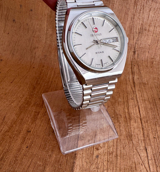RADO Stag Stainless Steel Automatic Day / Date Watch