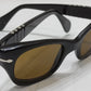 Rare Vintage Persol Ratti meflecto  PERSOL 6201  Sunglasses 42mm 60s Retro  GENUINE ITALY Original lenses Small