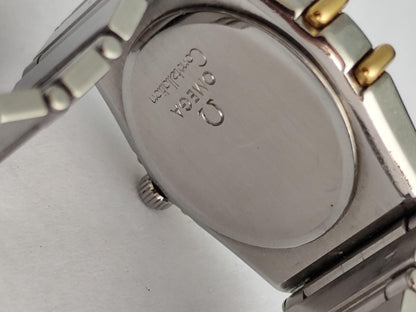 Omega Constellation 795.1080 'Manhattan 18K Gold Steel Ladies Watch