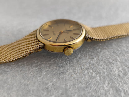 Vintage Omega De Ville Gold Plated Ref 711.2075 Watch Boxed