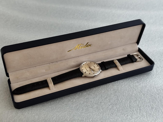Mido Commander Ocean Star Commander Datoday 8419 Automatic Watch In Original Box (NOS)