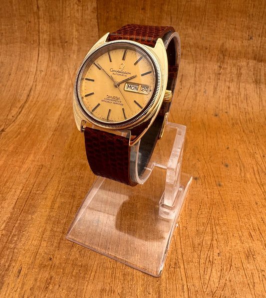 Vintage 70's Omega Constellation Day-Date 168.0057 Automatic Watch