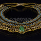Egyptian Beaded 5 Scarabs Cleopatra Scarab Necklace Collar