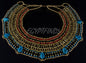 Egyptian Hand Made Beaded Cleopatra 7 Scarabs Necklace Collar  scarab Collar Egyptian Jewelry beaded Collar Khepri Necklace Khepri