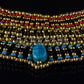 Egyptian Hand Made Beaded Cleopatra 7 Scarabs Necklace Collar  scarab Collar Egyptian Jewelry beaded Collar Khepri Necklace Khepri