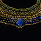 Delicate Egyptian Beaded Cleopatra 7 Scarabs Necklace Collar Necklace Collar scarab Collar Egyptian Jewelry beaded Collar Khepri Necklace