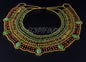 Egyptian Beaded Cleopatra 7 Scarabs Necklace Collar scarab Collar Egyptian Jewelry beaded Collar Khepri Necklace Khepri