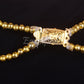 Egyptian Beaded Cleopatra Large Scarab Necklace Collar Halloween